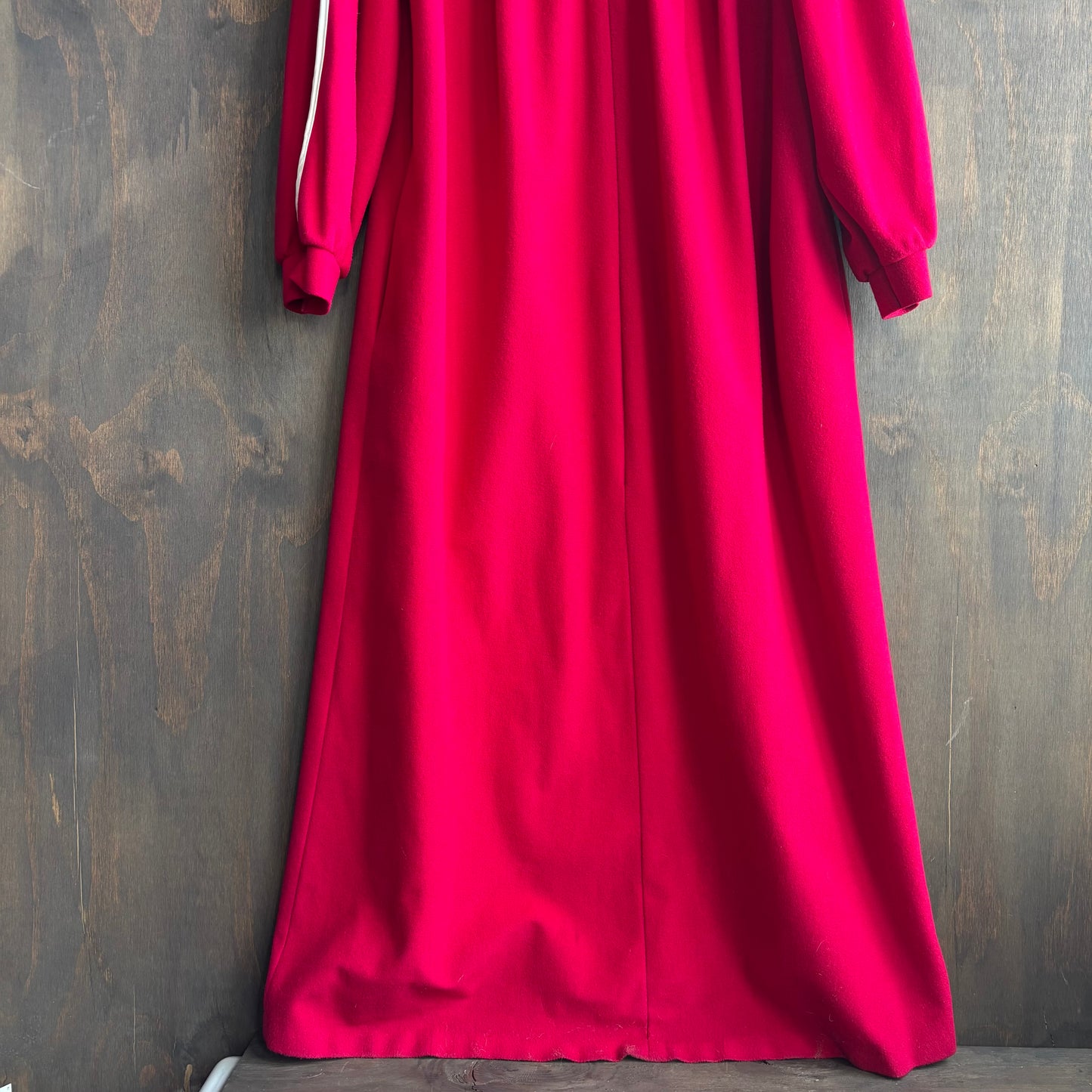 Red House Dress with Lace