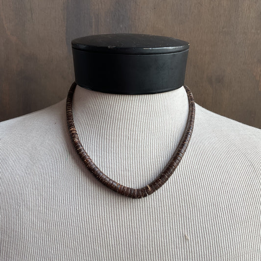 Coconut Shell Bead Necklace