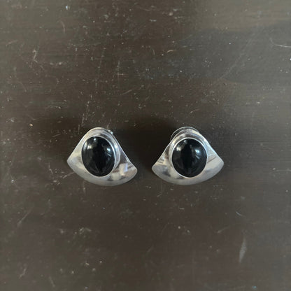 Sterling Silver Opal Earrings