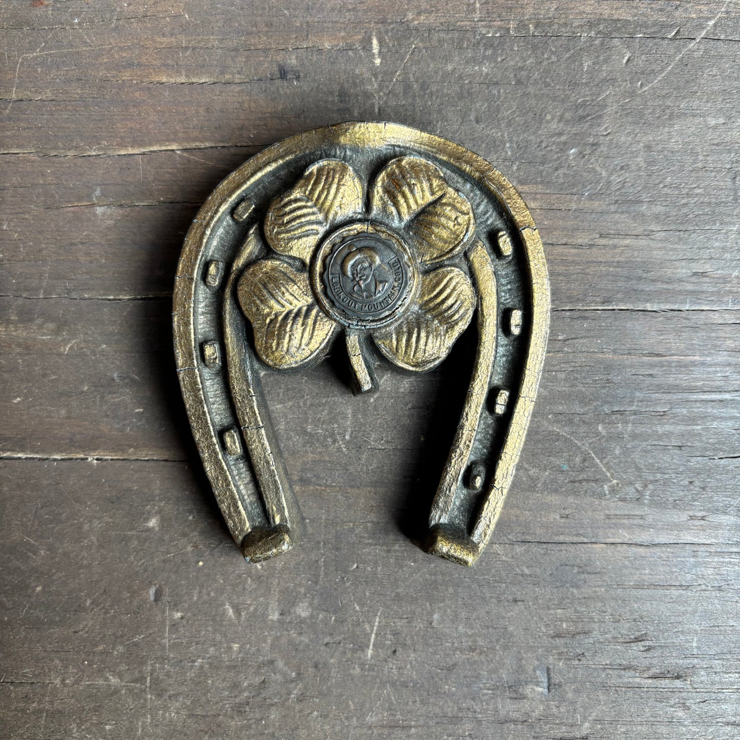 Brass Horseshoe Paperweight