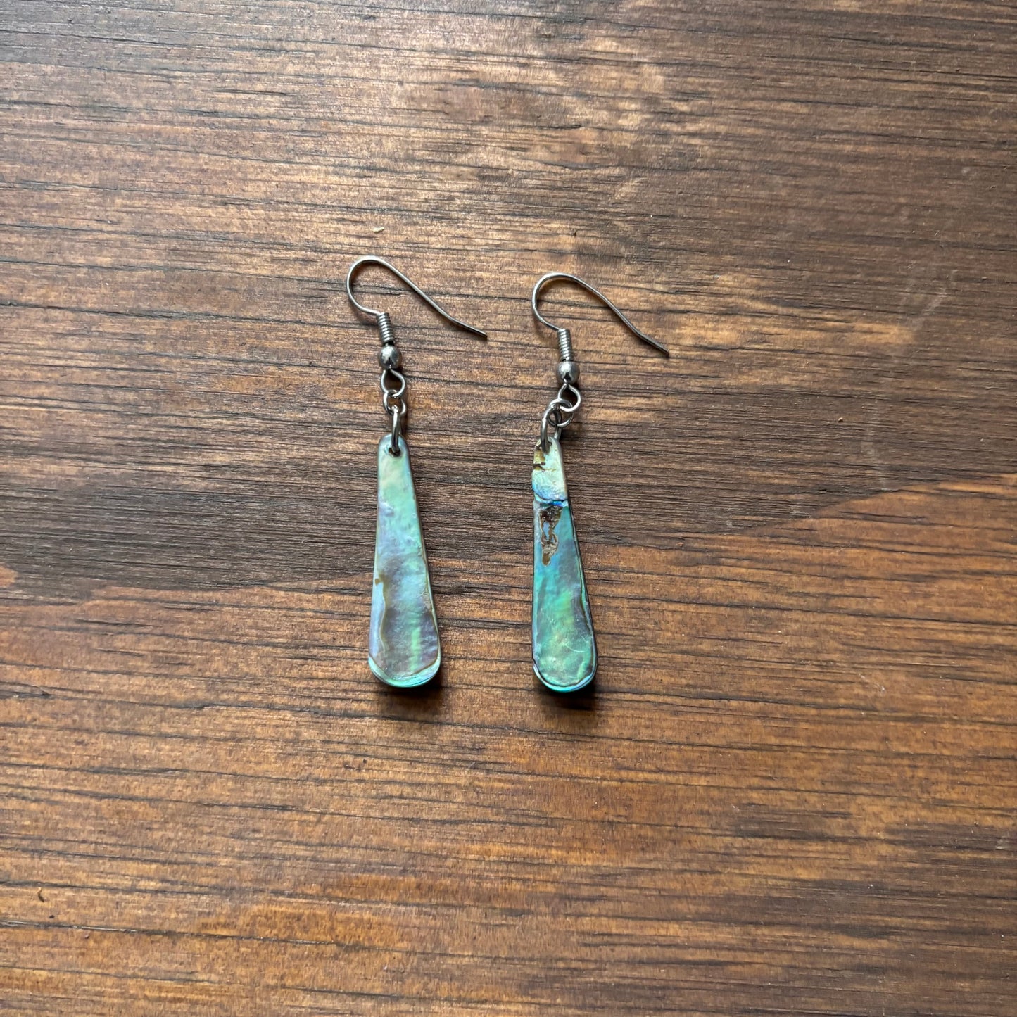 Abalone Dangle Earrings