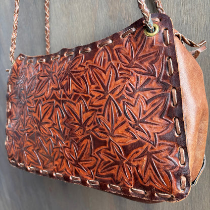 Vintage Brown Leather Bag