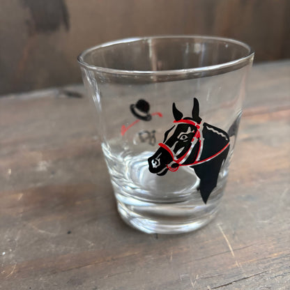 Vintage Kentucky Derby Highball Glasses (set of 4)
