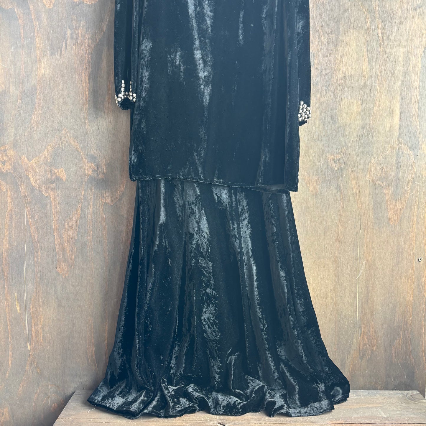 Double D Ranchwear Black Velvet Set