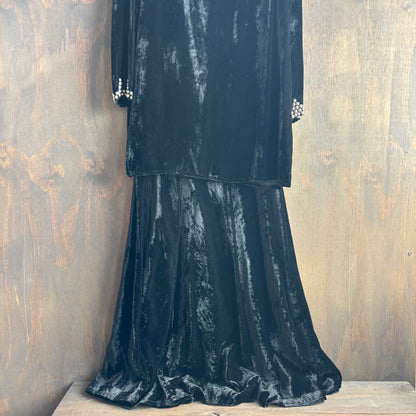 Double D Ranchwear Black Velvet Set