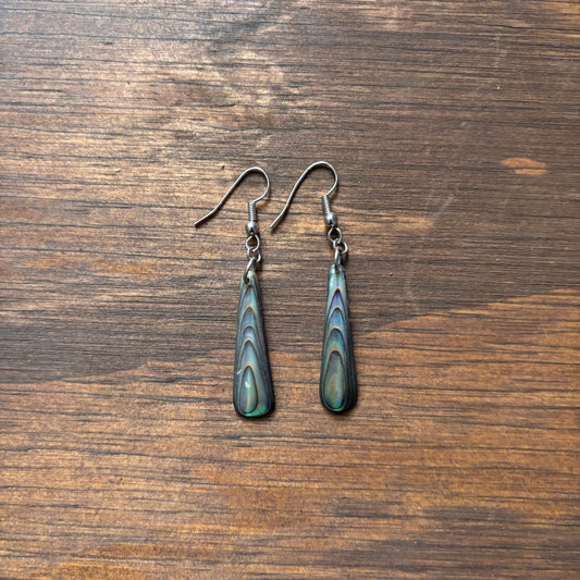 Abalone Dangle Earrings