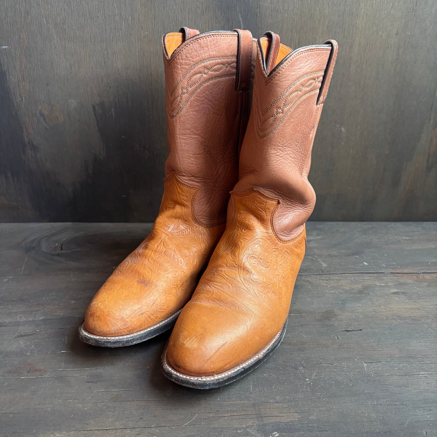 Justin Tan Roper Boot