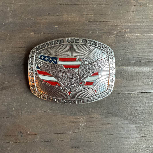 God Bless America Belt Buckle