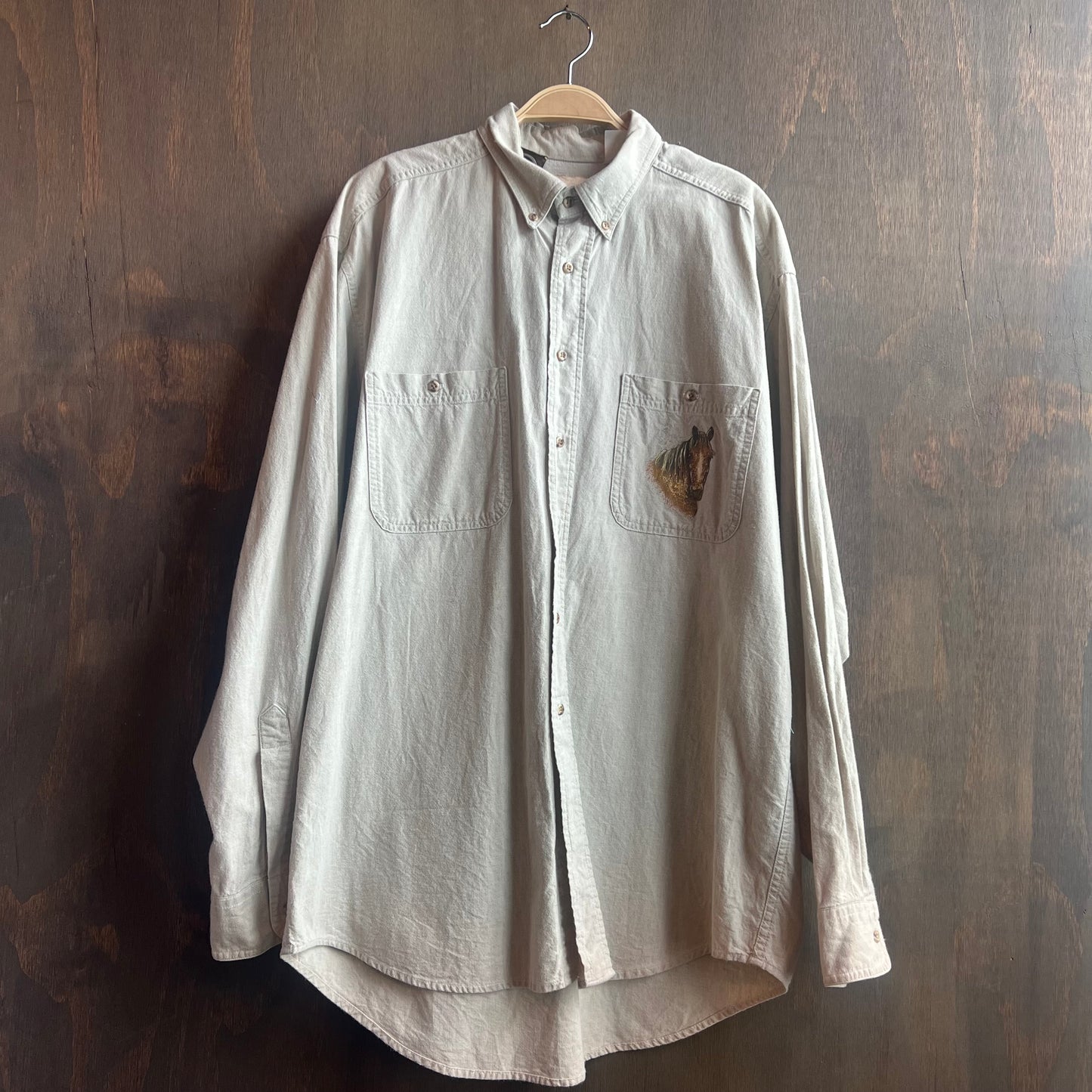 Ubetcha Painted Horse Button Up