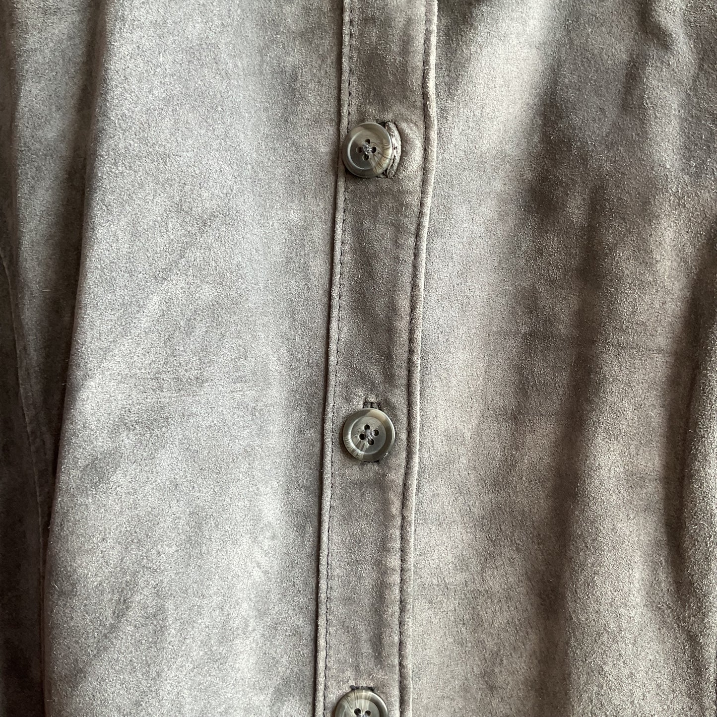 Vintage Grey Suede Jacket