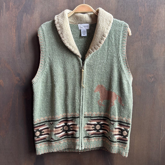 Light Green Sweater Vest