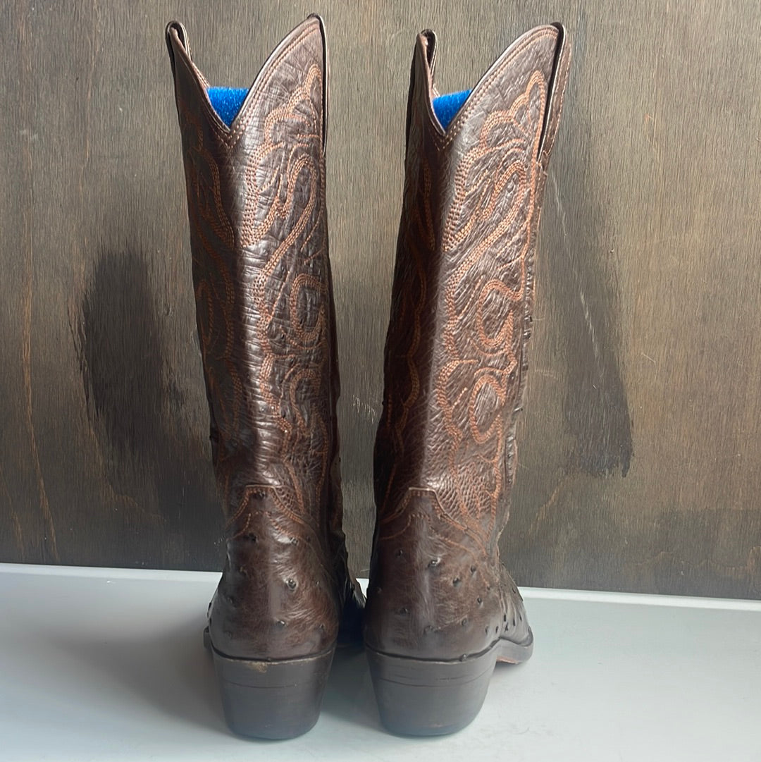 Ostrich Cowboy Boots