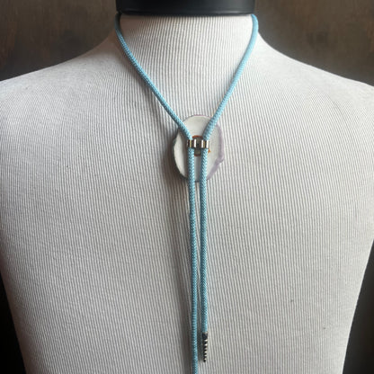 Painted Ceramic Bolo Tie