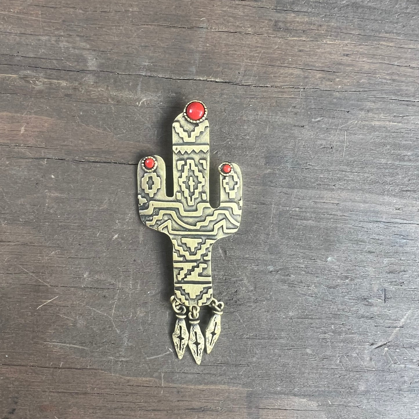 Cactus Brooch