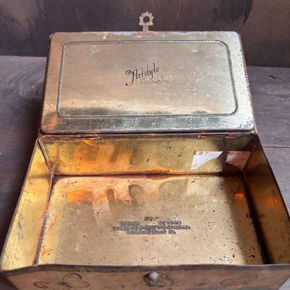 Vintage Butterfly Chocolate Box
