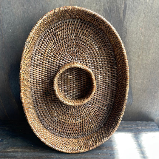 Woven Chip & Dip Tray