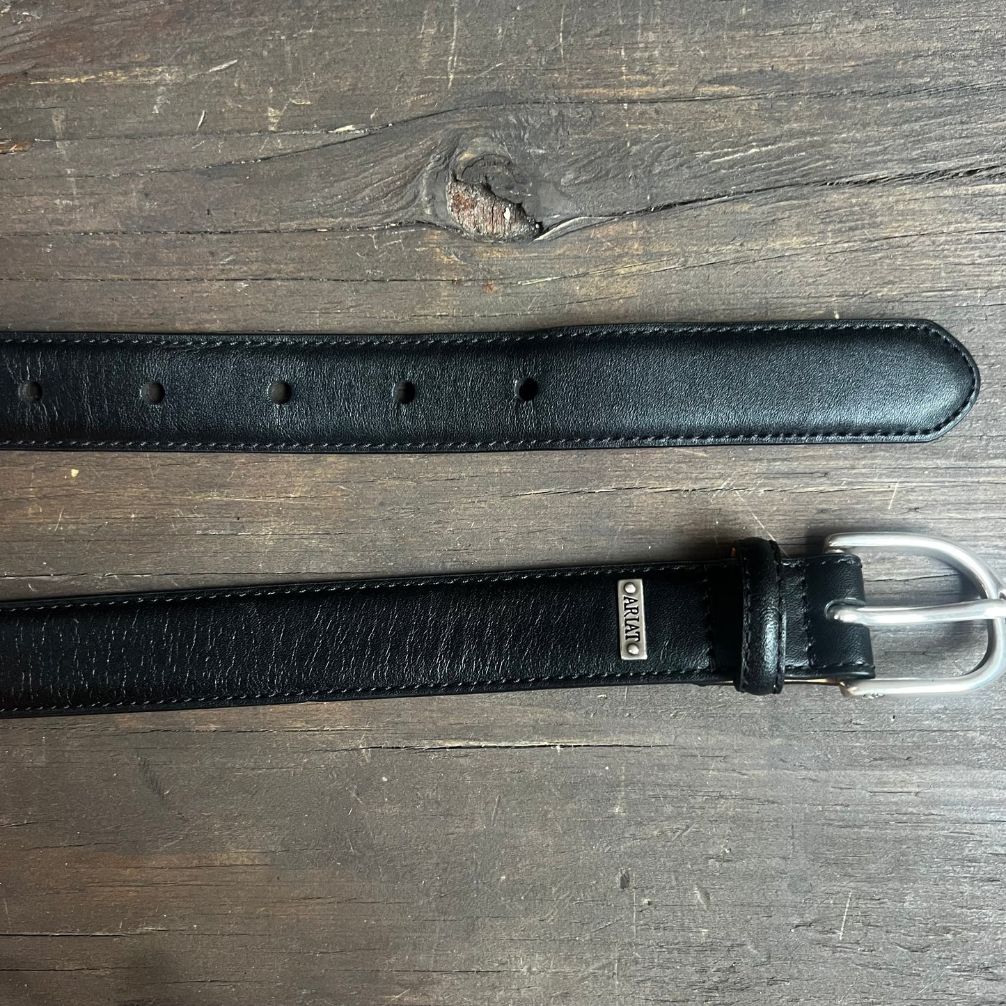 Ariat Thin Black Belt