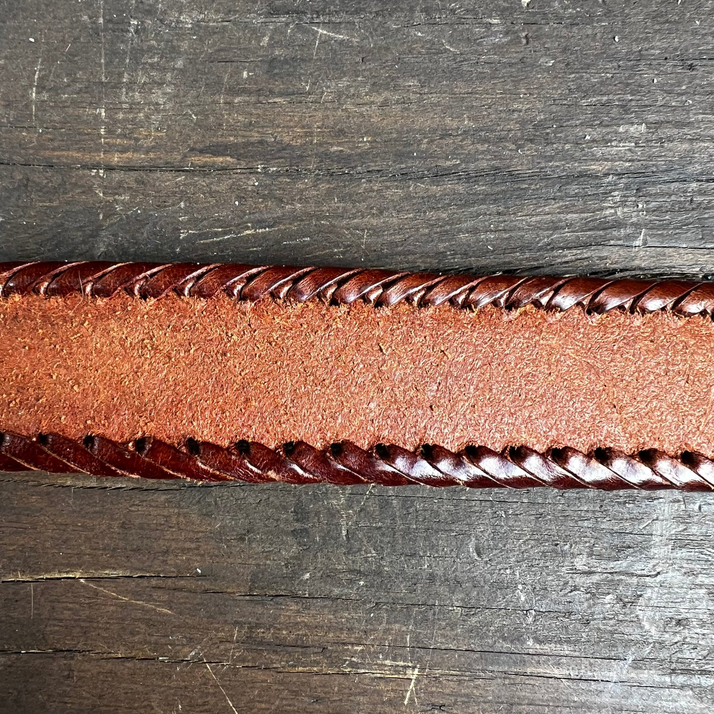 Resistol Brown Leather Belt