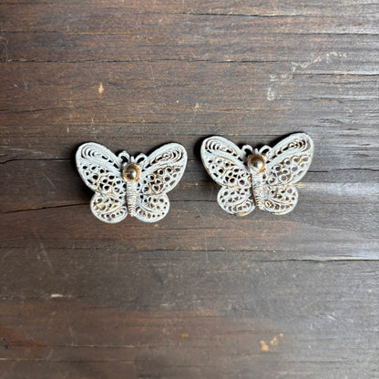 Butterfly Clip Earrings