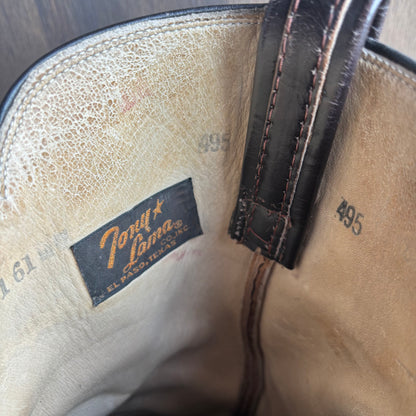 Tony Lama Brown Leather Boots