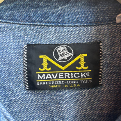 Vintage Maverick Denim Pearl Snap
