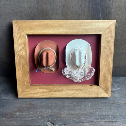 Karen "K" Abate Bride and Groom Hat Artwork