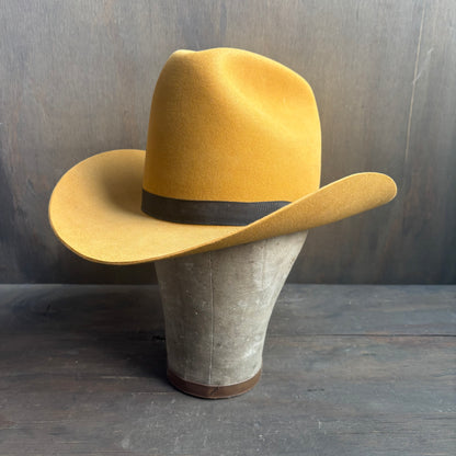 Stetson 3X Beaver Mustard Yellow Hat