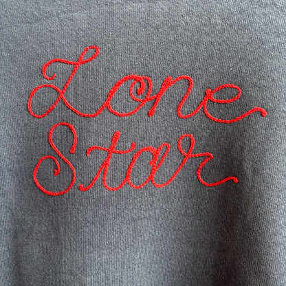 Custom Navy "Lone Star" Sweatshirt