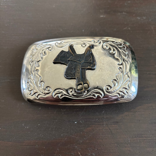 Hollywood-Style Saddle Belt Buckle