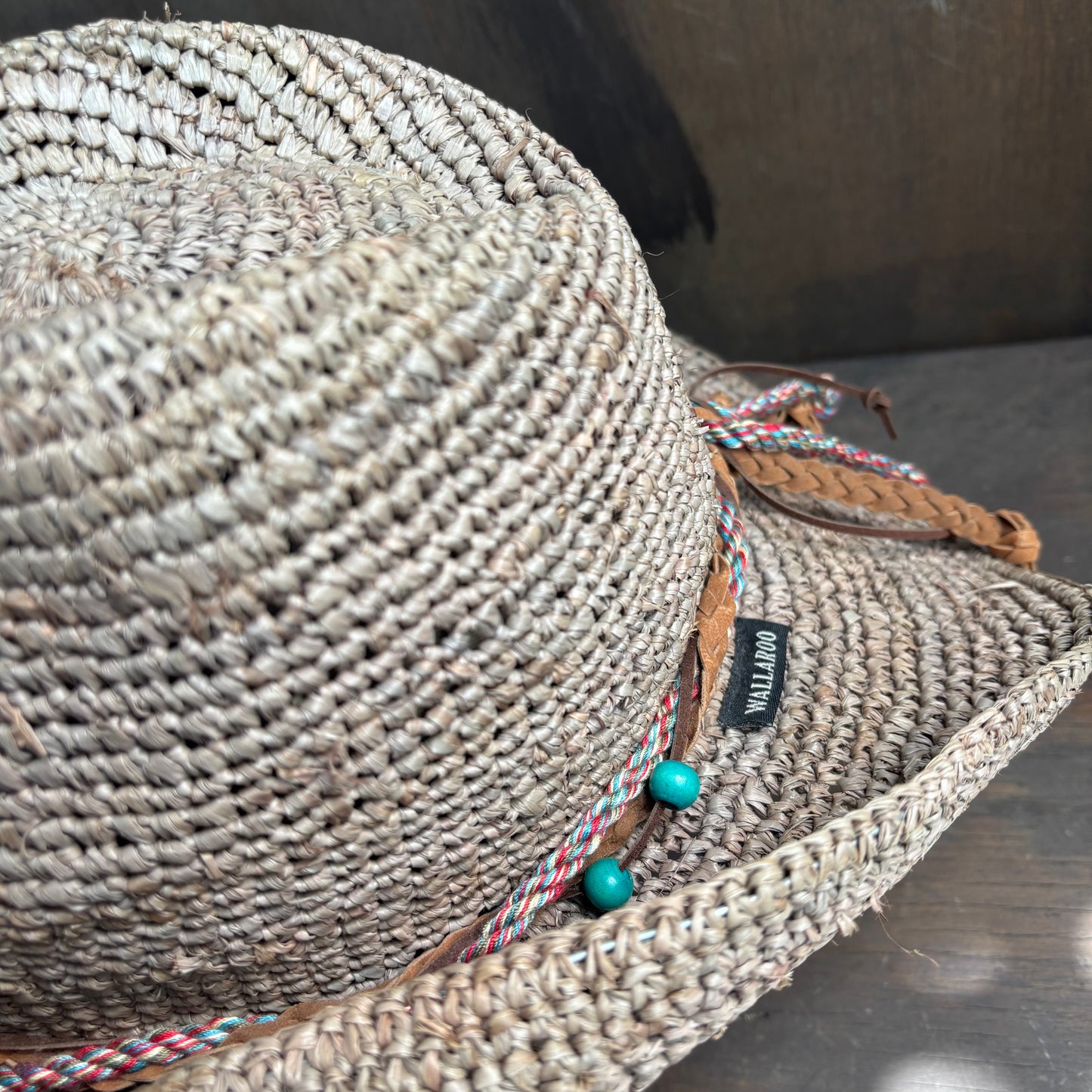Wallaroo Catalina Cowboy Raffia Hat