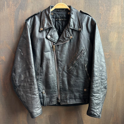 Harley Davidson Black Leather Motorcycle Jacket