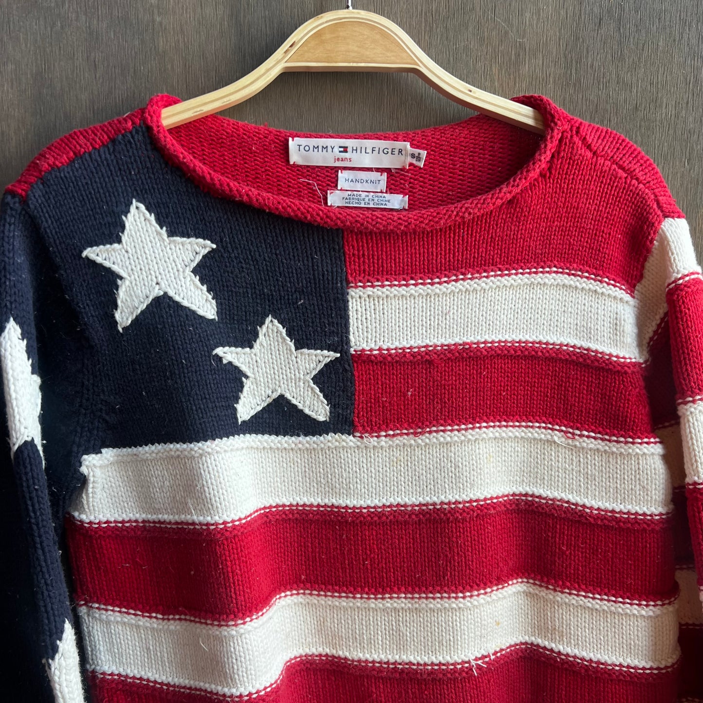 Tommy Hilfiger American Flag Sweater