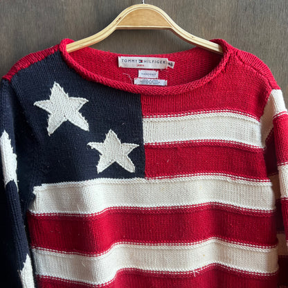 Tommy Hilfiger American Flag Sweater