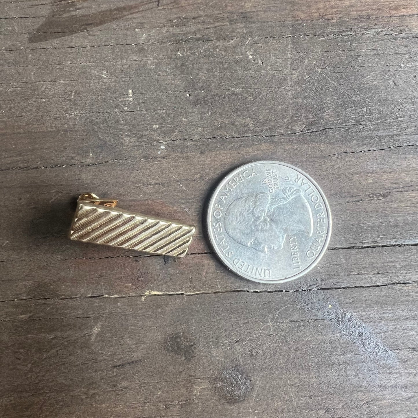 Gold Colored Hat Clip