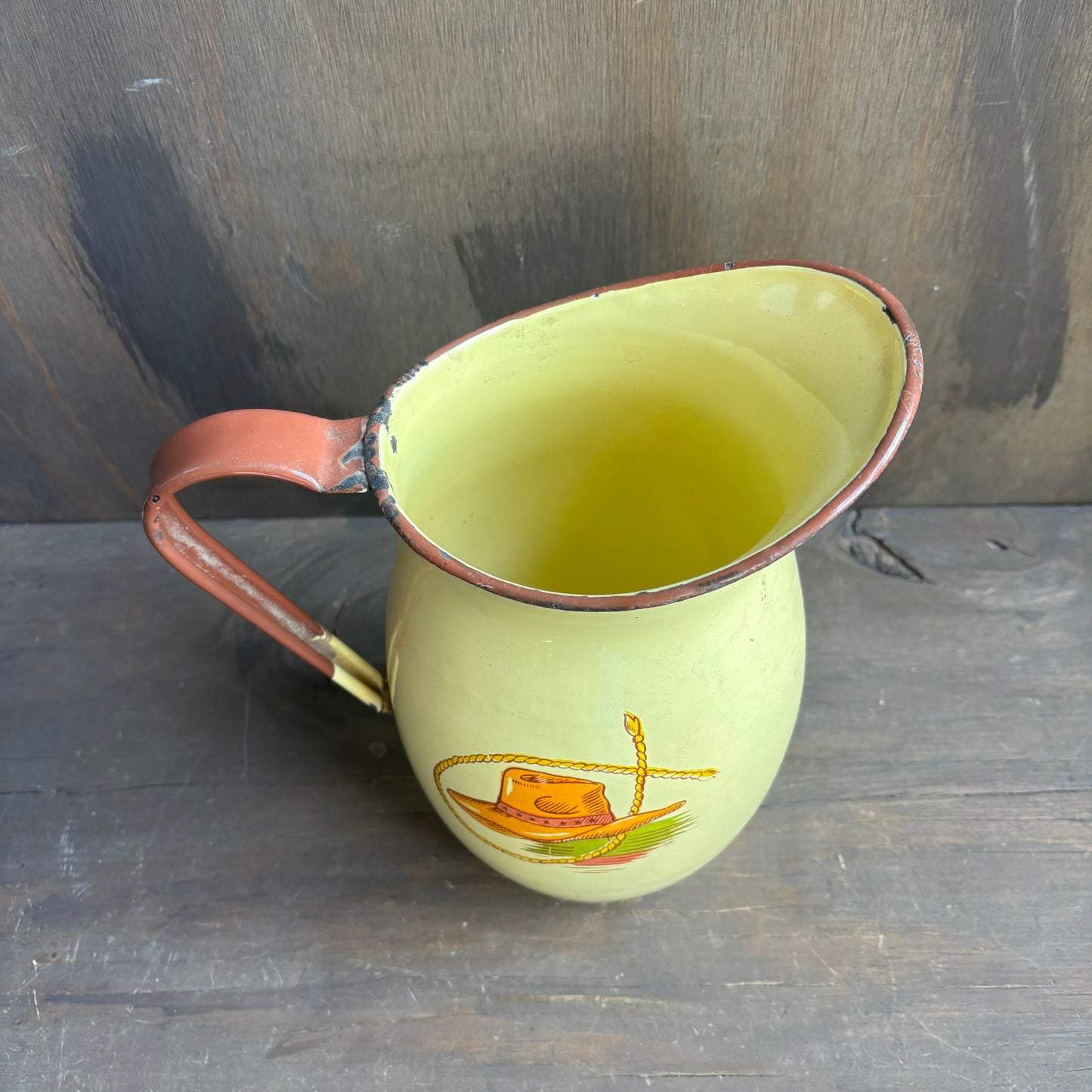 Monterey Western Enamelware Pitcher