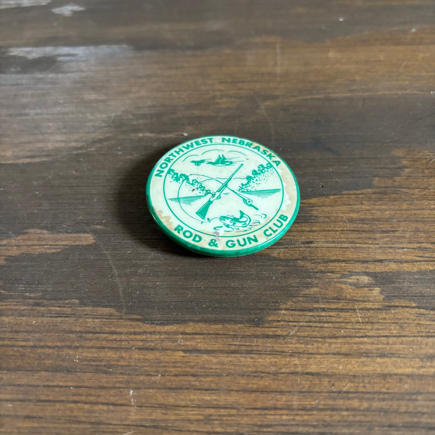 Vintage NW Nebraska Rod and Gun Club Pin