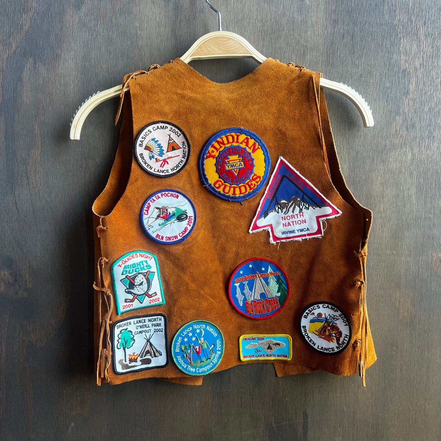 Handmade Vintage Patch Vest