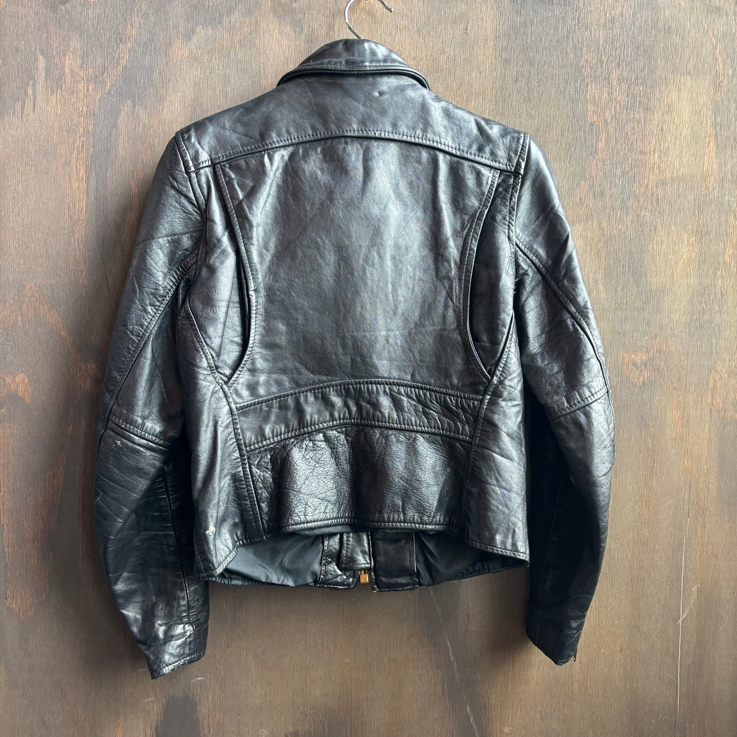 Black Leather Motorcycle Jacket