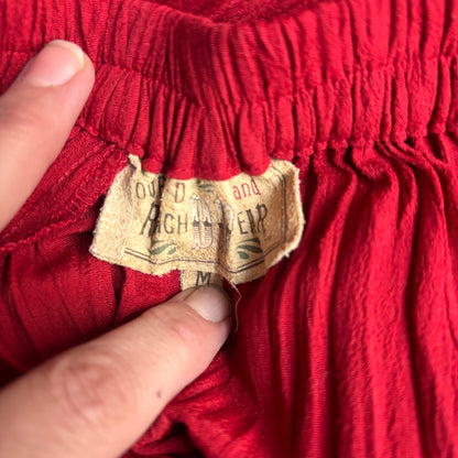 Double D Ranchwear Red Prairie Skirt