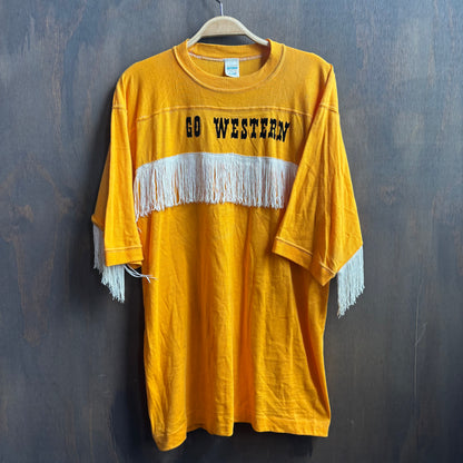 Yellow Fringed Tee