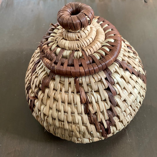 Small Basket with Lid
