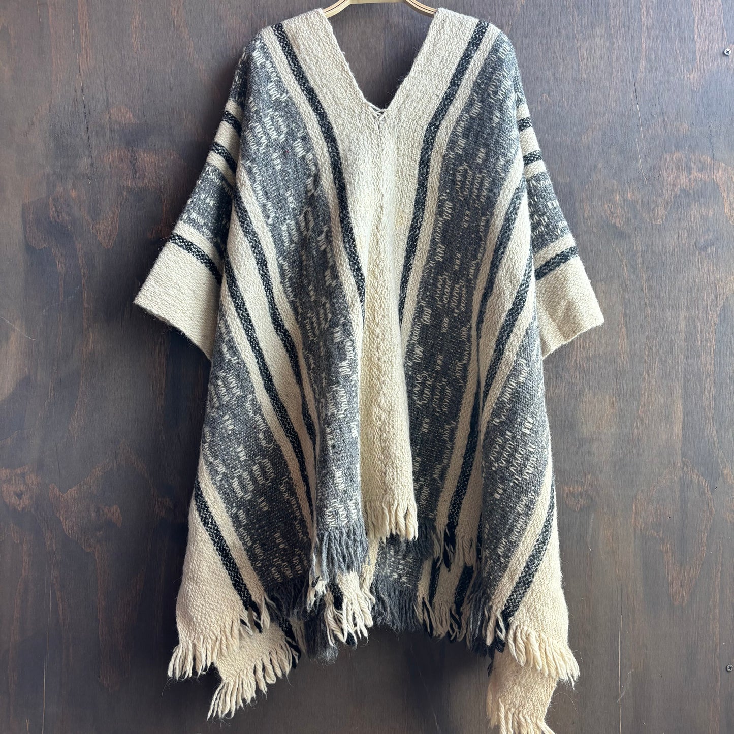 Vintage Knit Poncho