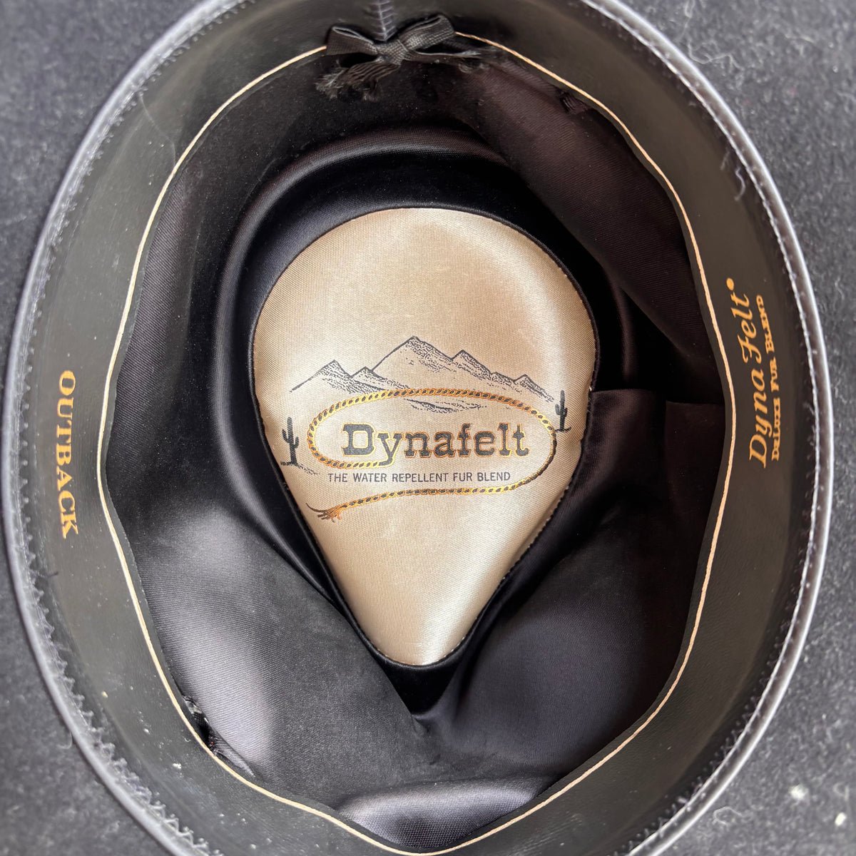 Vintage Dynafelt Black Hat