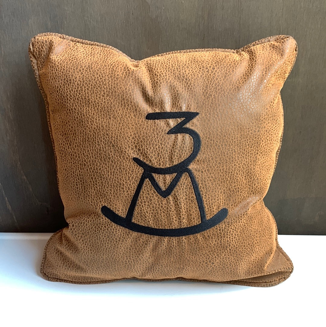 Light brown pillow with hat