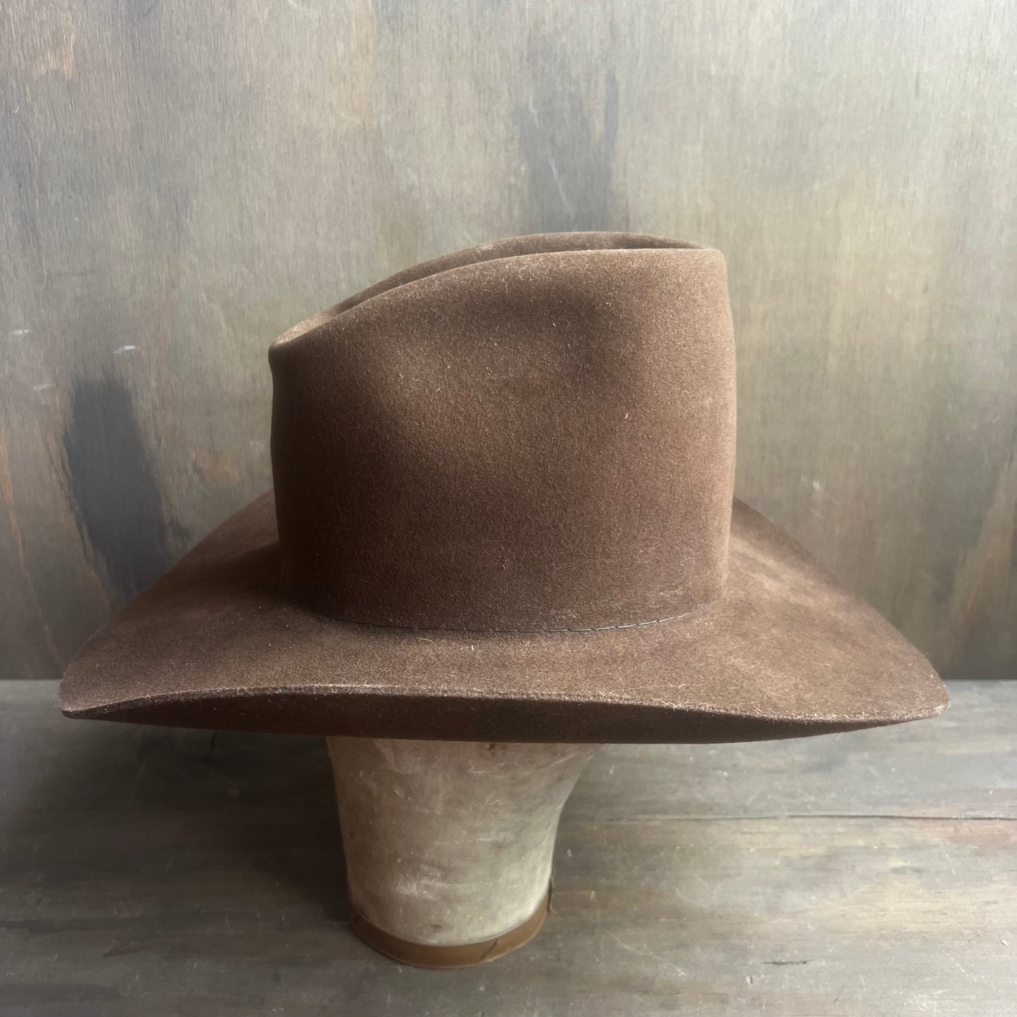 American Hat Co Brown Felt Hat