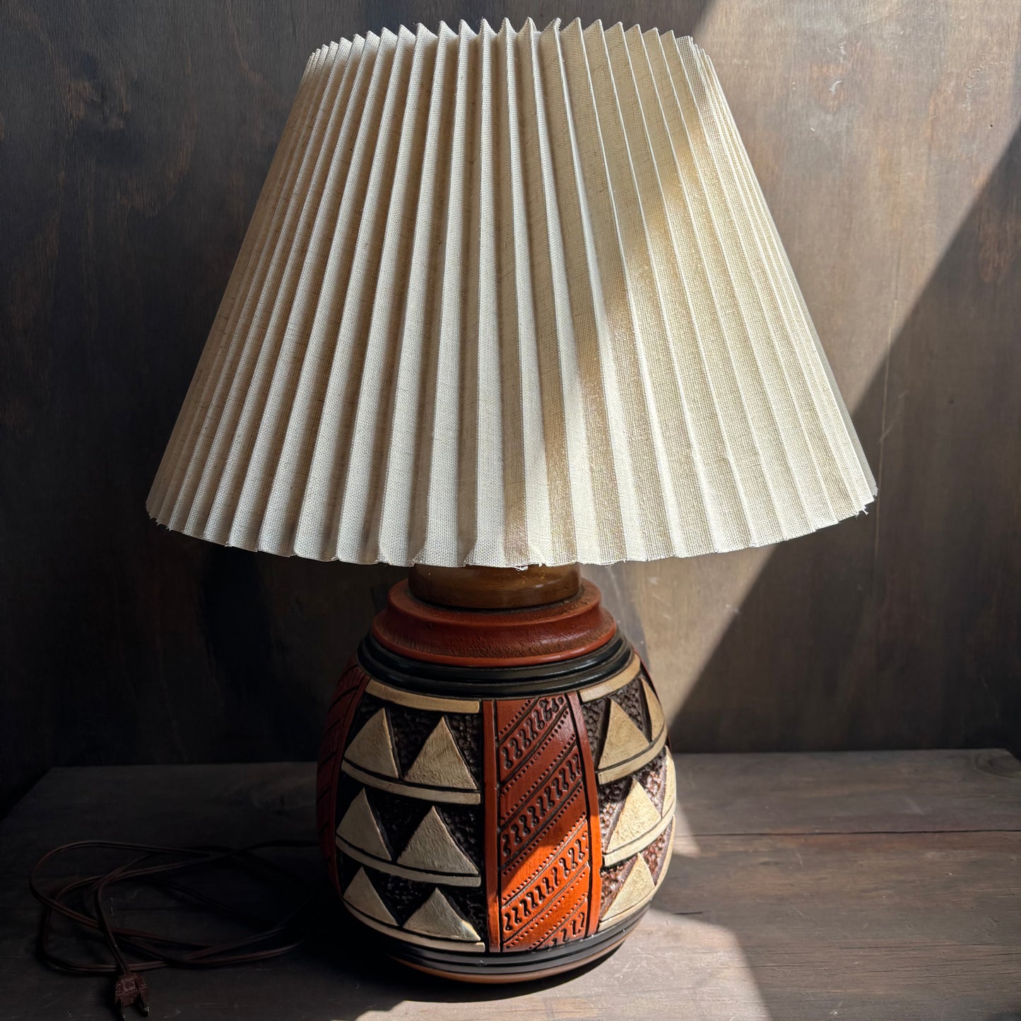 Vintage Southwestern Lamps (set of 2)