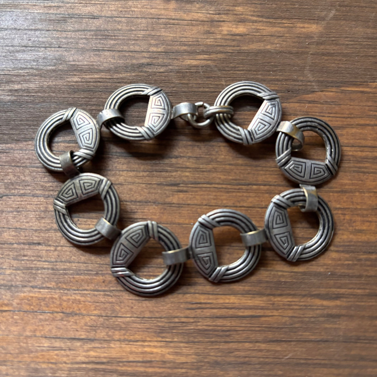 Silver Ring Bracelet