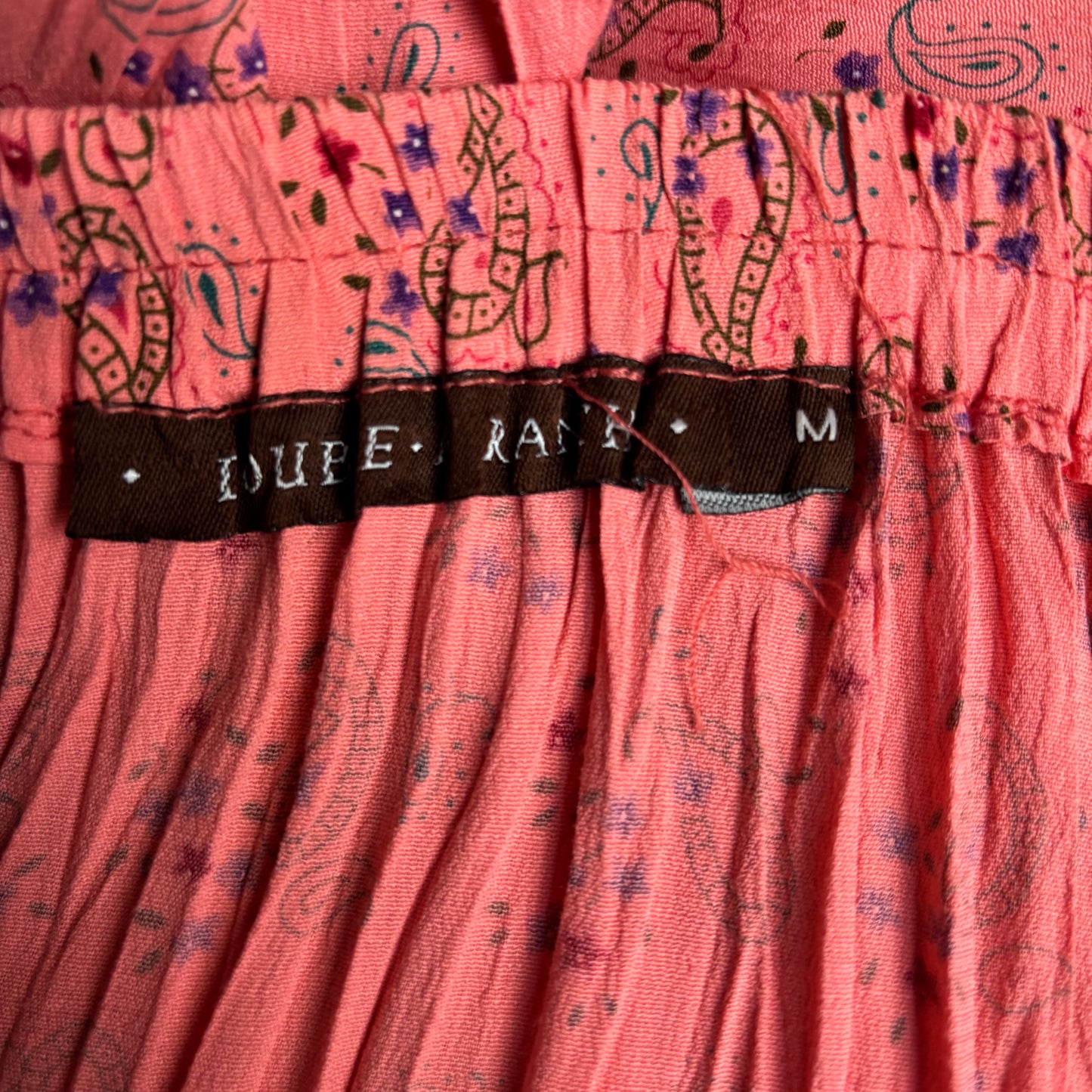 Double D Ranchwear Pink Floral Skirt