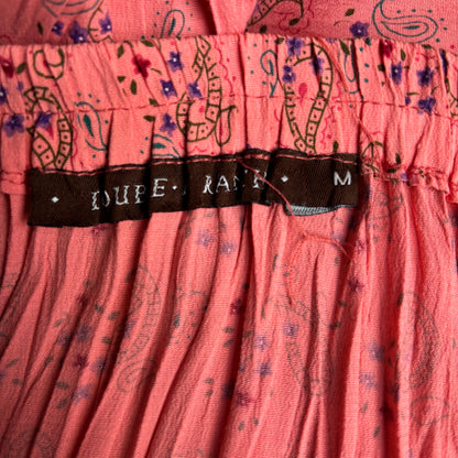 Double D Ranchwear Pink Floral Skirt