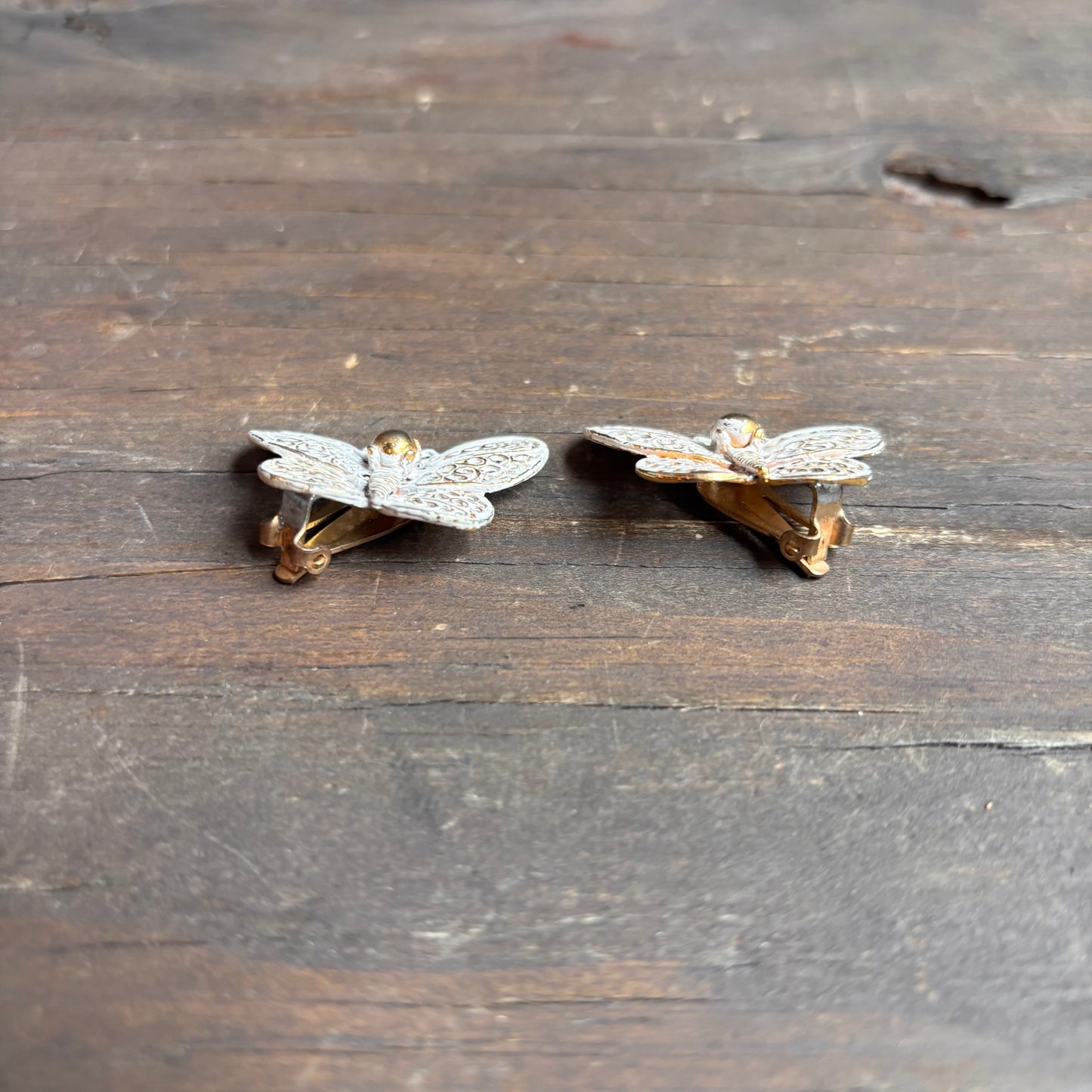 Butterfly Clip Earrings